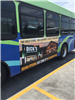 Dick's Sporting Goods Advertisement on Bus